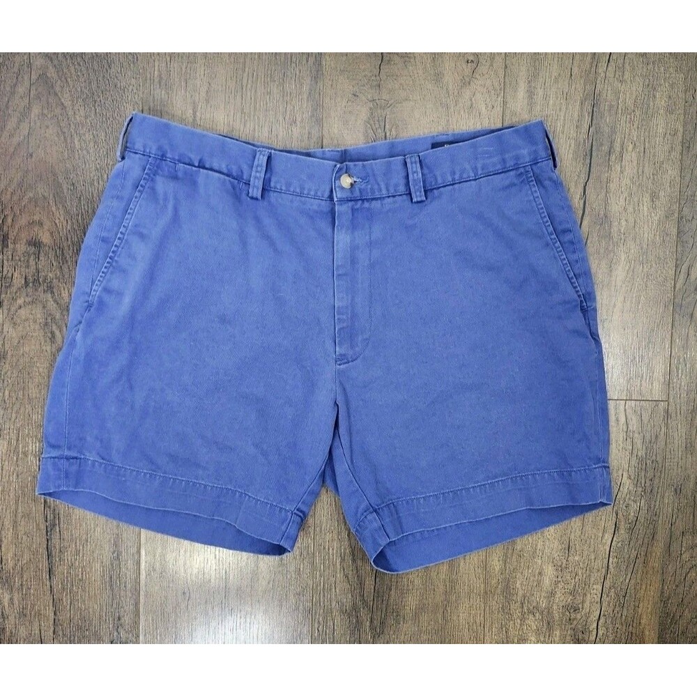 Polo Ralph Lauren Shorts Mens Size 36 Blue 100% Cotton Classic Chino
